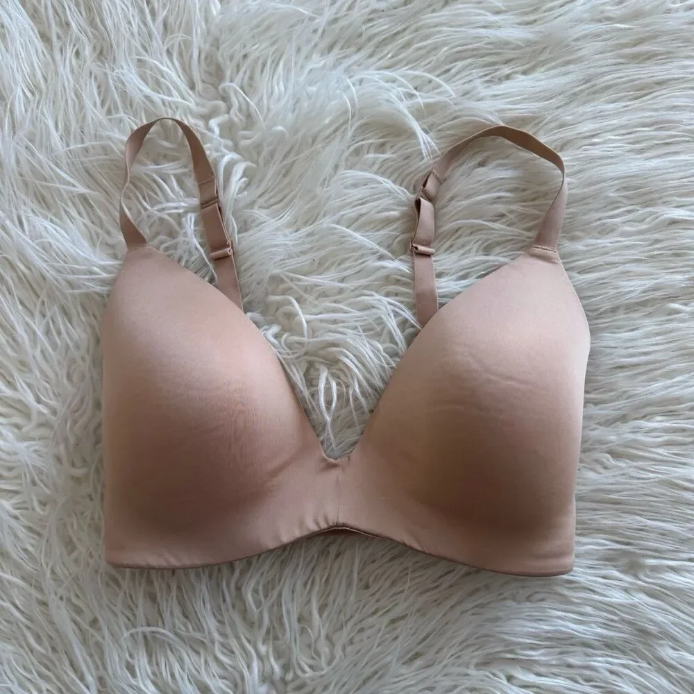 Skims Wireless Form T-shirt Bra Clay Size 32DDD - Picture 2 of 7